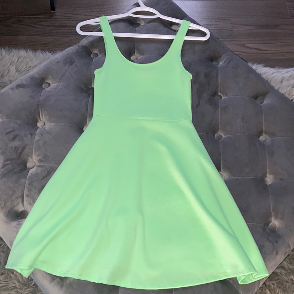 Green dress